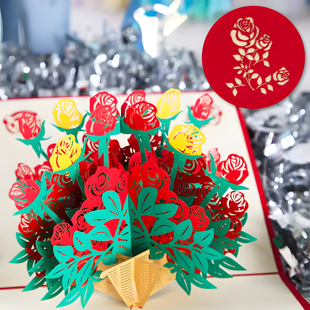 Rose 3D Gift Card