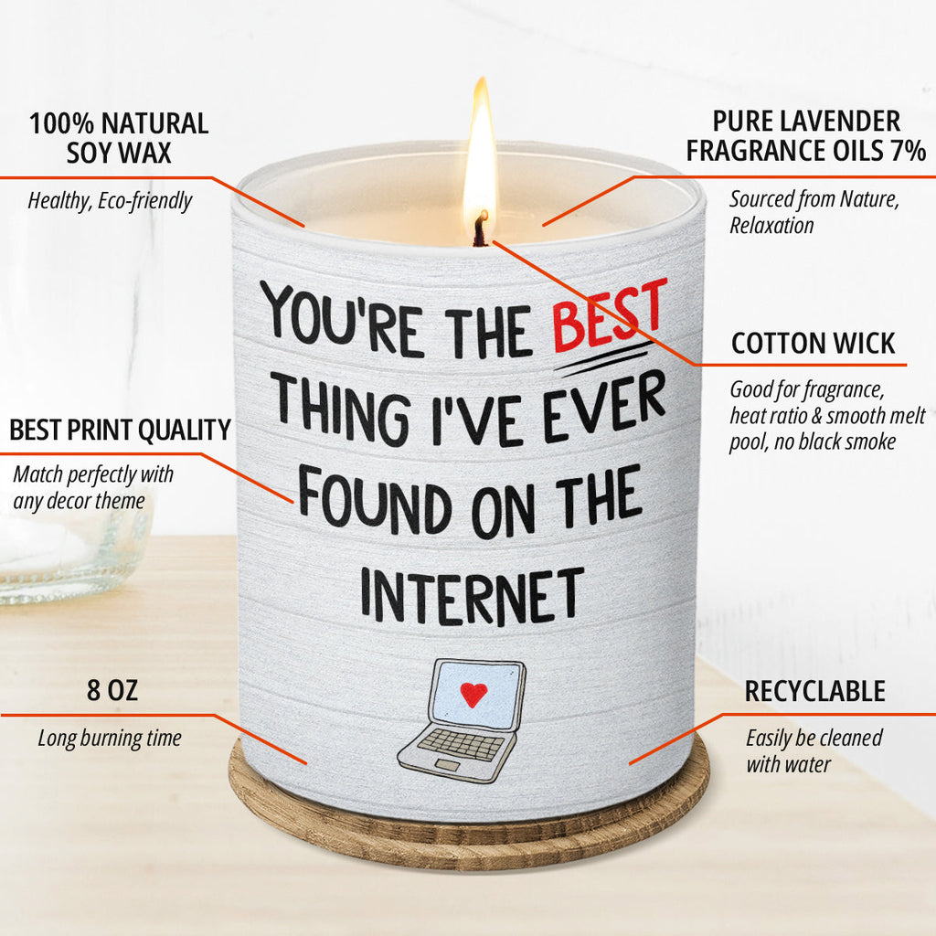You Are The Best Thing - Couple Smokeless Scented Candle - Gift For Husband Wife, Anniversary