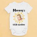 Custom Photo Little Sunshine - Family Personalized Custom Baby Onesie - Baby Shower Gift, Gift For First Mom