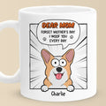 Pets Are Such Agreeable Friends - Dog & Cat Personalized Custom Mug - Mother's Day, Gift For Pet Owners, Pet Lovers