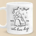 A Girl Loves Dogs - Dog Personalized Custom 3D Inflated Effect Printed Mug - Gift For Pet Owners, Pet Lovers
