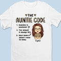 The Grandma Code - Family Personalized Custom Unisex T-shirt, Hoodie, Sweatshirt - Mother's Day, Gift For Mom, Grandma