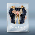 Custom Photo Happy Graduation - Family Personalized Custom Rectangle Shaped Acrylic Plaque - Graduation Gift For Siblings, Brothers, Sisters