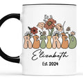 Alway Remember The Difference You Made - Coworker Personalized Custom Accent Mug - Appreciation, Retirement Gift For Coworkers, Work Friends, Colleagues