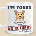 We're Yours And Forever - Dog & Cat Personalized Custom Mug - Gift For Pet Owners, Pet Lovers