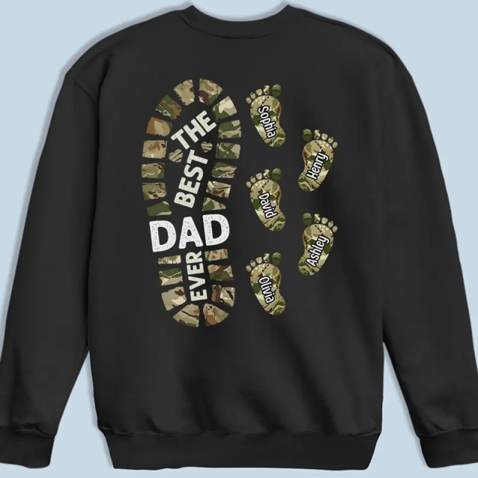 We Are Always Proud Of My Dad -  Family Personalized Custom Back Printed Unisex T-shirt, Hoodie, Sweatshirt - Father's Day, Gift For Dad, Grandpa