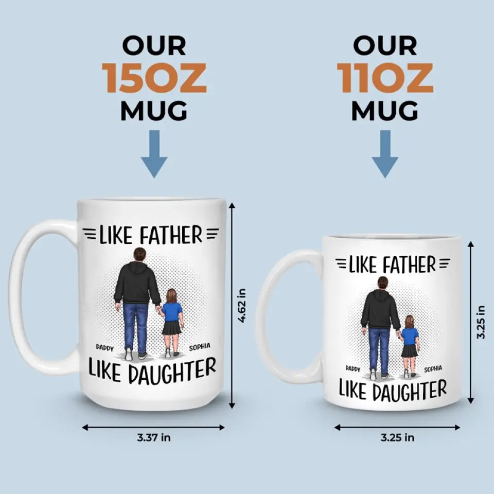 Where There Is Family, There Is Love - Family Personalized Custom Mug - Father's Day, Gift For Dad