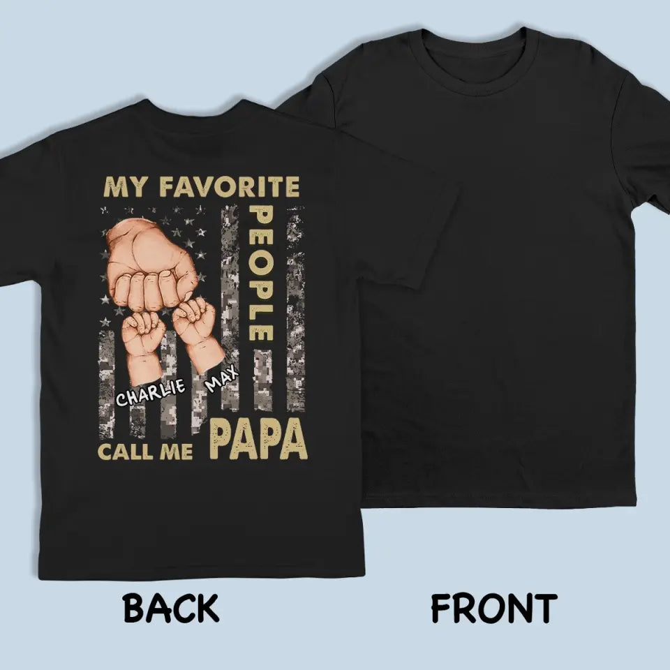 This Is Our Promise For Everlasting Bond -  Family Personalized Custom Back Printed Unisex T-shirt, Hoodie, Sweatshirt - Father's Day, Gift For Dad, Grandpa