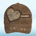 Hold My Hand And Walk Alongside Together - Family Personalized Custom Hat, All Over Print Classic Cap - Father's Day, Gift For Dad, Grandpa