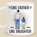 Where There Is Family, There Is Love - Family Personalized Custom Mug - Father's Day, Gift For Dad
