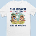 Love You To The Beach And Back - Bestie Personalized Custom Unisex T-shirt, Hoodie, Sweatshirt - Summer Vacation Gift For Best Friends, BFF, Sisters