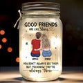 I Love The Memories That We Share Together - Bestie Personalized Custom Mason Jar Light - Gift For Best Friends, BFF, Sisters