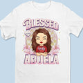 The Amazing Woman Is In Our Family - Family Personalized Custom Unisex T-shirt, Hoodie, Sweatshirt - Gift For Mom, Grandma