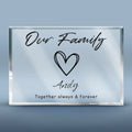This Is Our Happily Ever After - Family Personalized Custom Rectangle Shaped Acrylic Plaque - Gift For Family Members