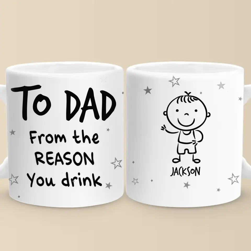 Family Is The Compass That Guides Us - Family Personalized Custom Mug - Gift For Family Members