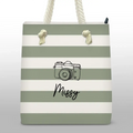 Let's Catch Some Rays This Summer - Bestie Personalized Custom Beach Bag - Summer Vacation Gift For Best Friends, BFF, Sisters