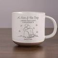 A Bond That Can't Be Broken - Memorial Personalized Custom Pottery Mug - Sympathy Gift For Pet Owners, Pet Lovers