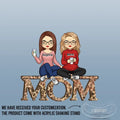 Daughter Is A Gift Of Love - Family Personalized Custom Acrylic Shaking Stand - Gift For Mom, Grandma