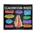 Custom Photo The Best Teachers Teach From The Heart - Teacher Personalized Custom Tapestry - Gift For Teacher