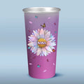 To The World You Are A Grandma But To Us You Are The World - Family Personalized Custom Aluminum Changing Color Cup - Gift For Mom, Grandma