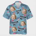 Custom Photo Summer Was Our Best Season - Family Personalized Custom Unisex Tropical Hawaiian Aloha Shirt - Summer Vacation Gift, Gift For Family Members