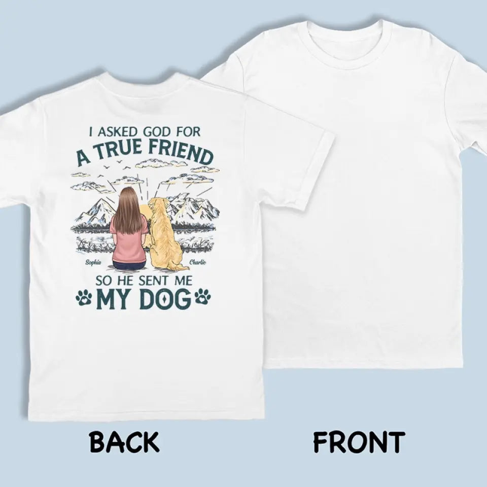 Ready For A Pawsome Adventure - Dog Personalized Custom Back Printed Unisex T-shirt, Hoodie, Sweatshirt - Gift For Pet Owners, Pet Lovers