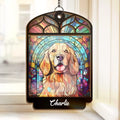 You Will Always Be In Our Hearts - Memorial Personalized Window Hanging Suncatcher - Sympathy Gift For Pet Owners, Pet Lovers