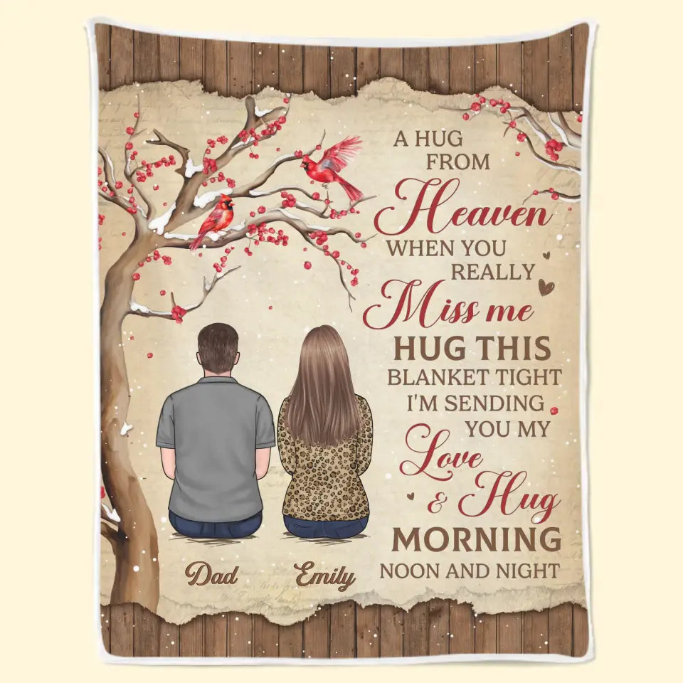 Memories Of Loved Ones Live On In The Stories We Share - Memorial Personalized Custom Blanket - Sympathy Gift For Family Members