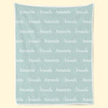 You’re Part Of Me, My Little One - Family Personalized Custom Baby Blanket - Gift For Baby Kids, Newborn Baby