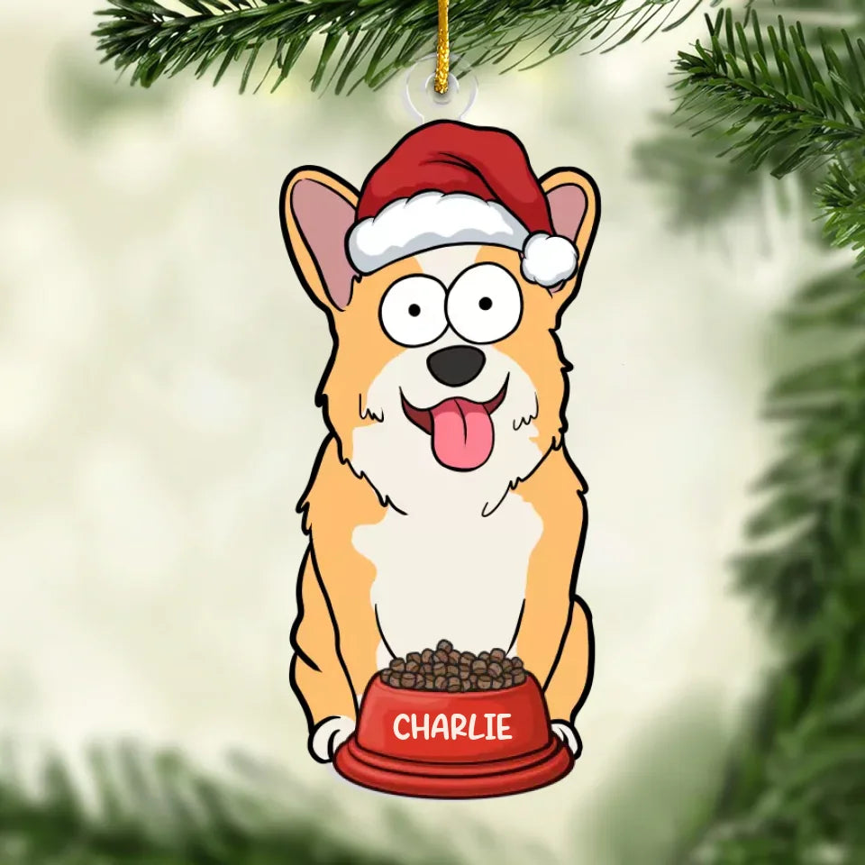 Bring Joy To Your Tree With A Personalized Pet Ornament - Dog & Cat Personalized Custom Ornament - Acrylic Custom Shaped - Christmas Gift For Pet Owners, Pet Lovers
