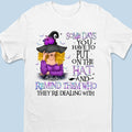 I'm Not Sugar And Spice And Everything Nice - Personalized Custom Unisex T-shirt, Hoodie, Sweatshirt - Halloween Gift For Witches, Yourself