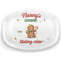 Christmas Eve Is Family Night - Family Personalized Custom Platter - Christmas Gift For Mom, Grandma