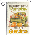 The Cutest Little Pumpkins - Family Personalized Custom Flag - Gift For Mom, Grandma
