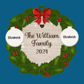 Family Is The Greatest Christmas Gift - Family Personalized Custom Ornament - Wood Custom Shaped - Christmas Gift For Family Members