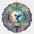 In Loving Memory, Your Light Shines On - Memorial Personalized Custom Wind Spinner - Sympathy Gift For Family Members