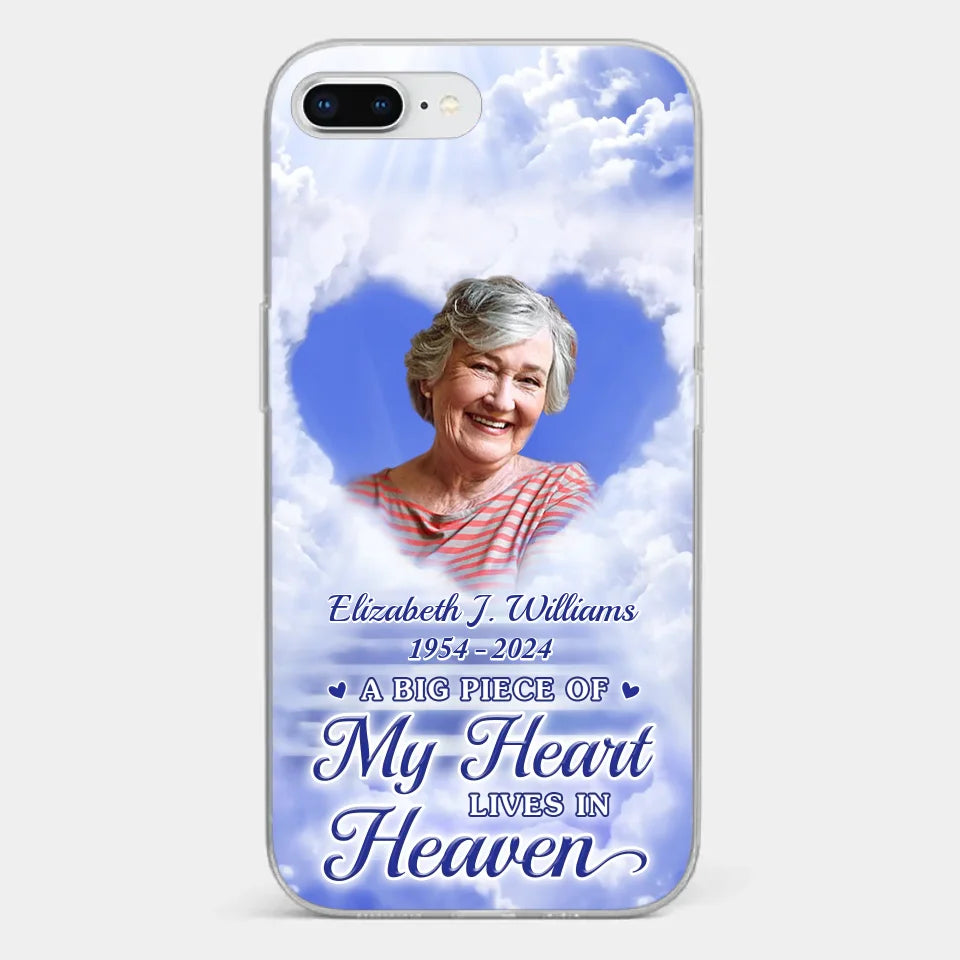 Custom Photo I'm Always With You - Memorial Personalized Custom Clear Phone Case - Sympathy Gift For Family Members