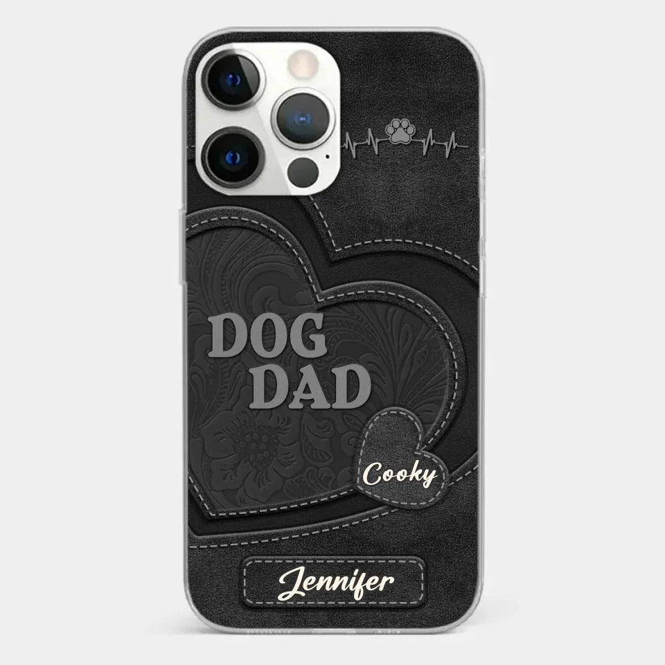 Keep You Forever In My Heart - Dog & Cat Personalized Custom Clear Phone Case - Gift For Pet Owners, Pet Lovers