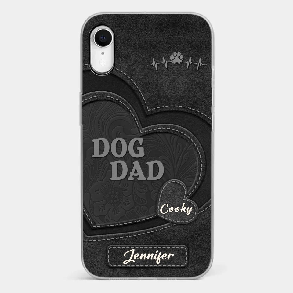 Keep You Forever In My Heart - Dog & Cat Personalized Custom Clear Phone Case - Gift For Pet Owners, Pet Lovers