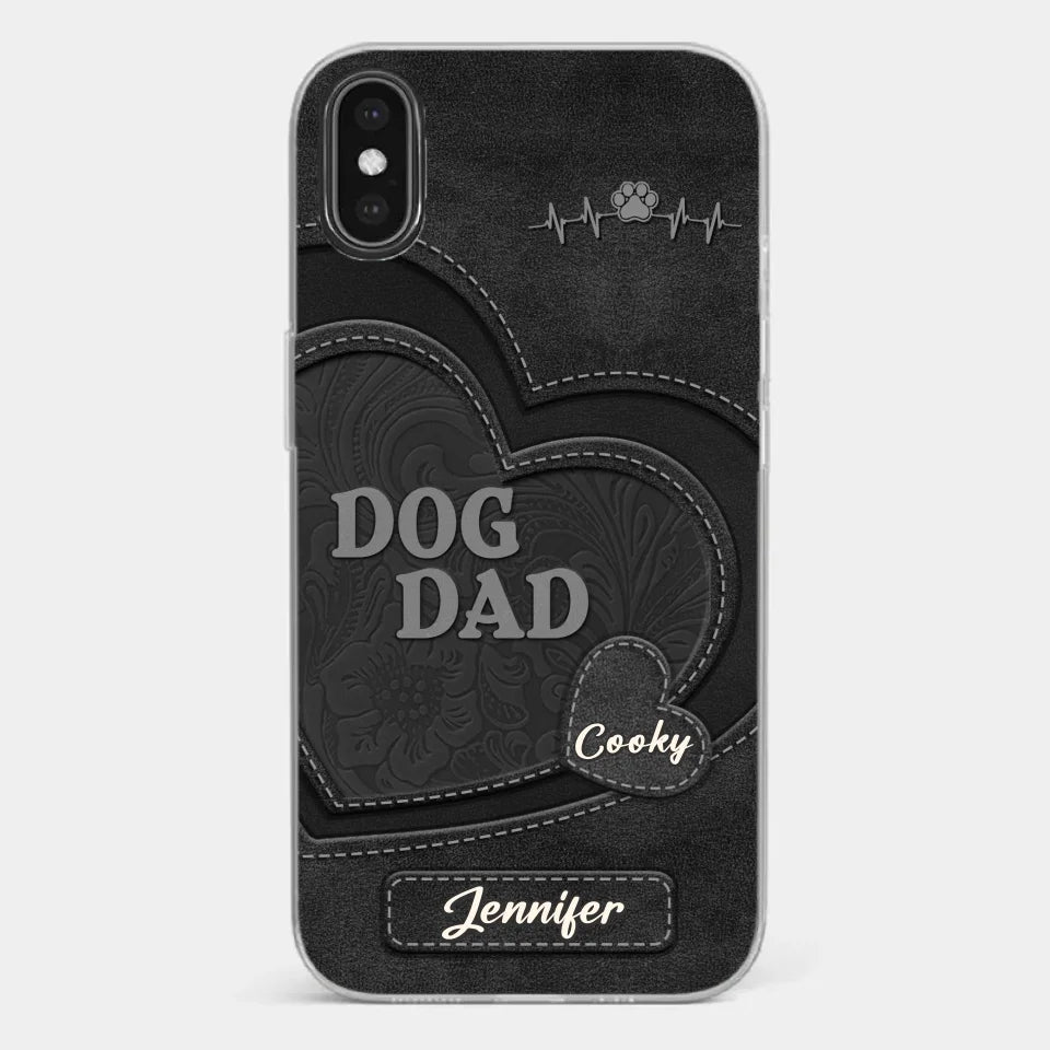 Keep You Forever In My Heart - Dog & Cat Personalized Custom Clear Phone Case - Gift For Pet Owners, Pet Lovers