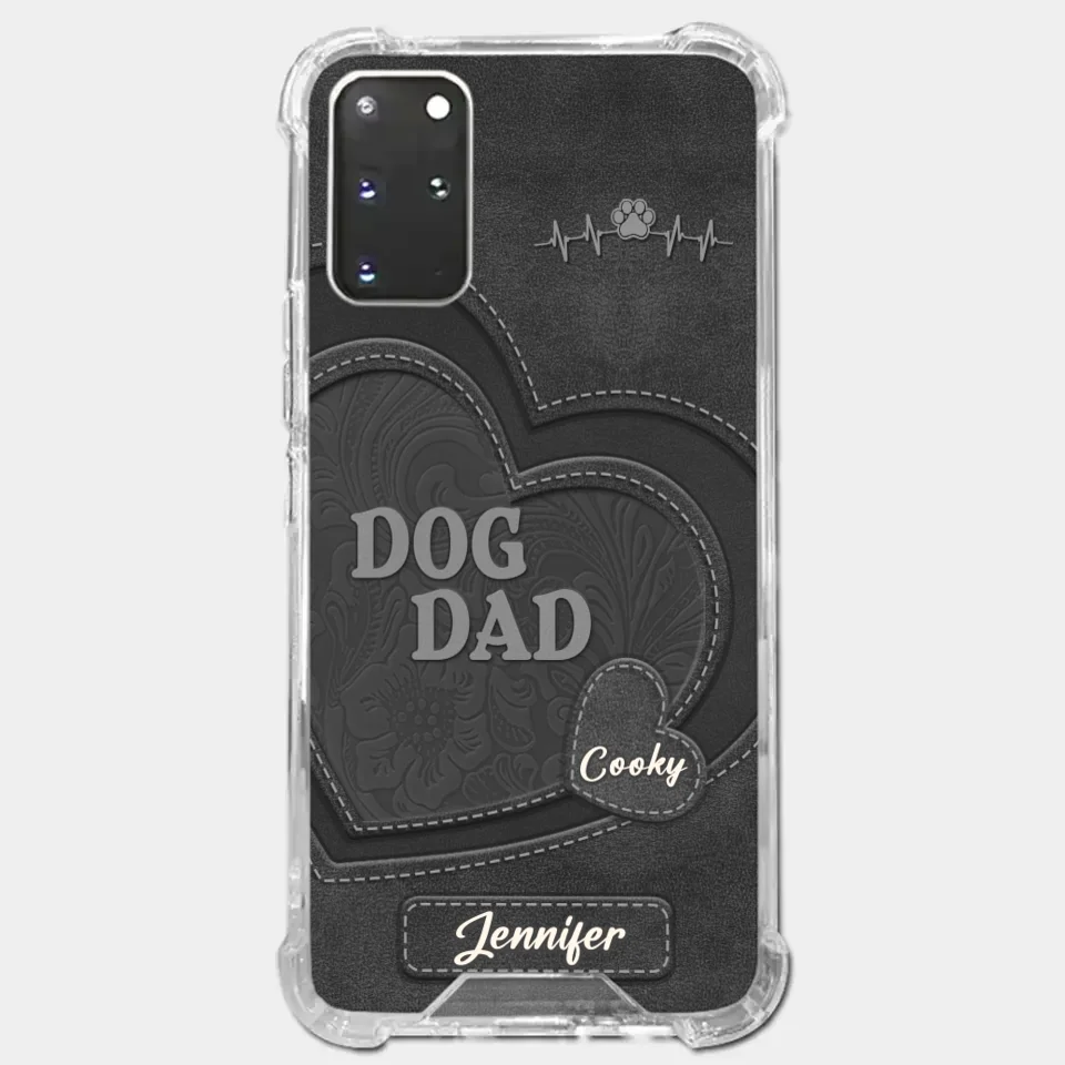 Keep You Forever In My Heart - Dog & Cat Personalized Custom Clear Phone Case - Gift For Pet Owners, Pet Lovers