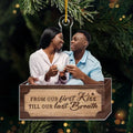 Custom Photo You Make Me Love Christmas Even More Than I Already Do  - Couple Personalized Custom Ornament - Acrylic Custom Shaped - Christmas Gift For Husband Wife, Anniversary
