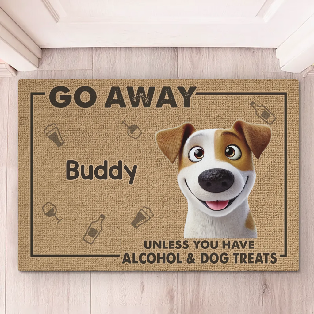 Paw Approved Entry For The Best Guests - Dog Personalized Custom Home Decor Decorative Mat - House Warming Gift For Pet Owners, Pet Lovers