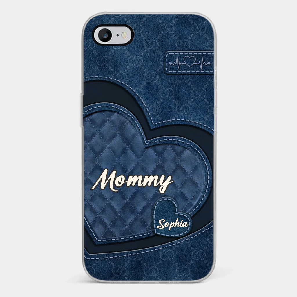 Thank You For Every Hug And Act Of Love - Family Personalized Custom Clear Phone Case - Gift For Mom, Grandma