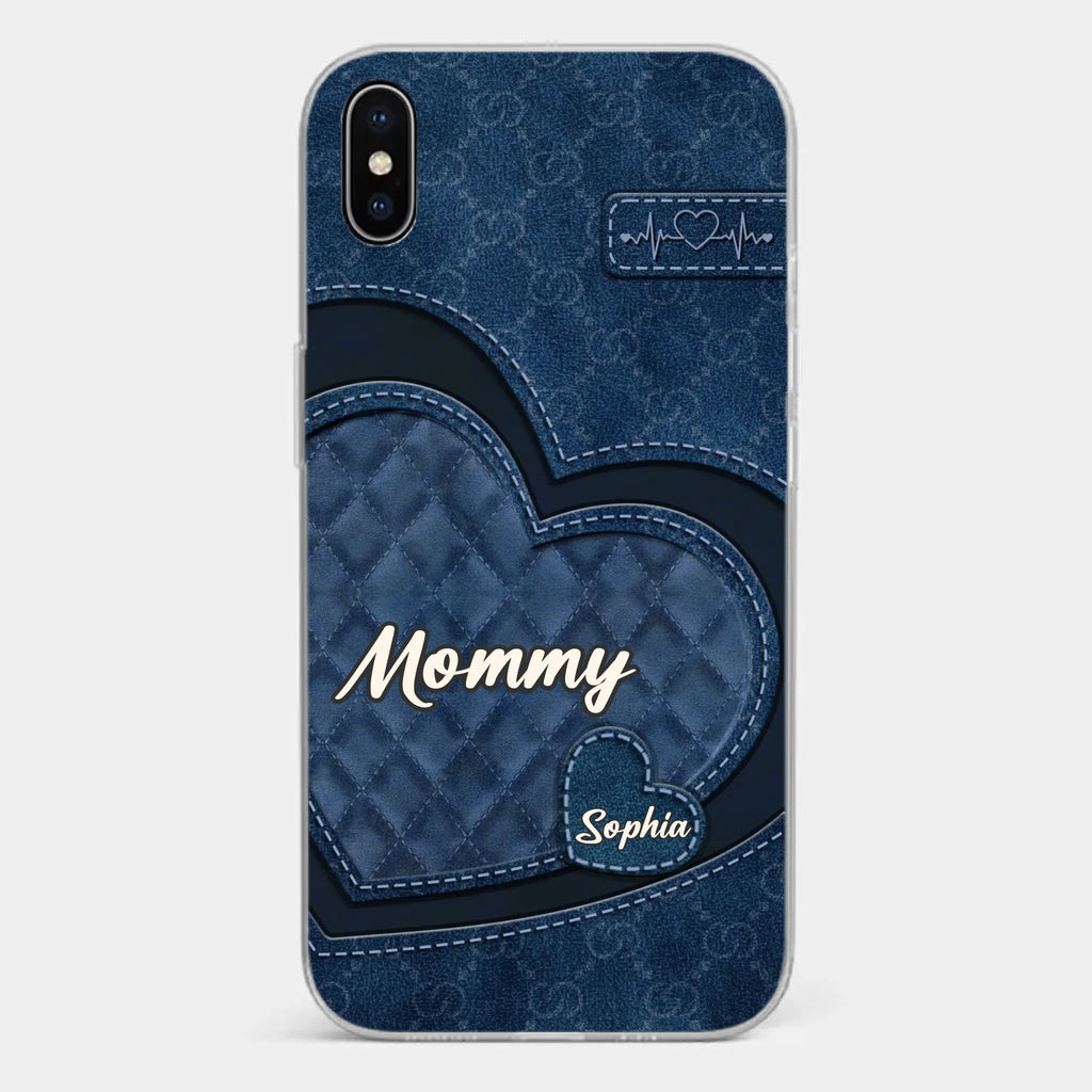 Thank You For Every Hug And Act Of Love - Family Personalized Custom Clear Phone Case - Gift For Mom, Grandma
