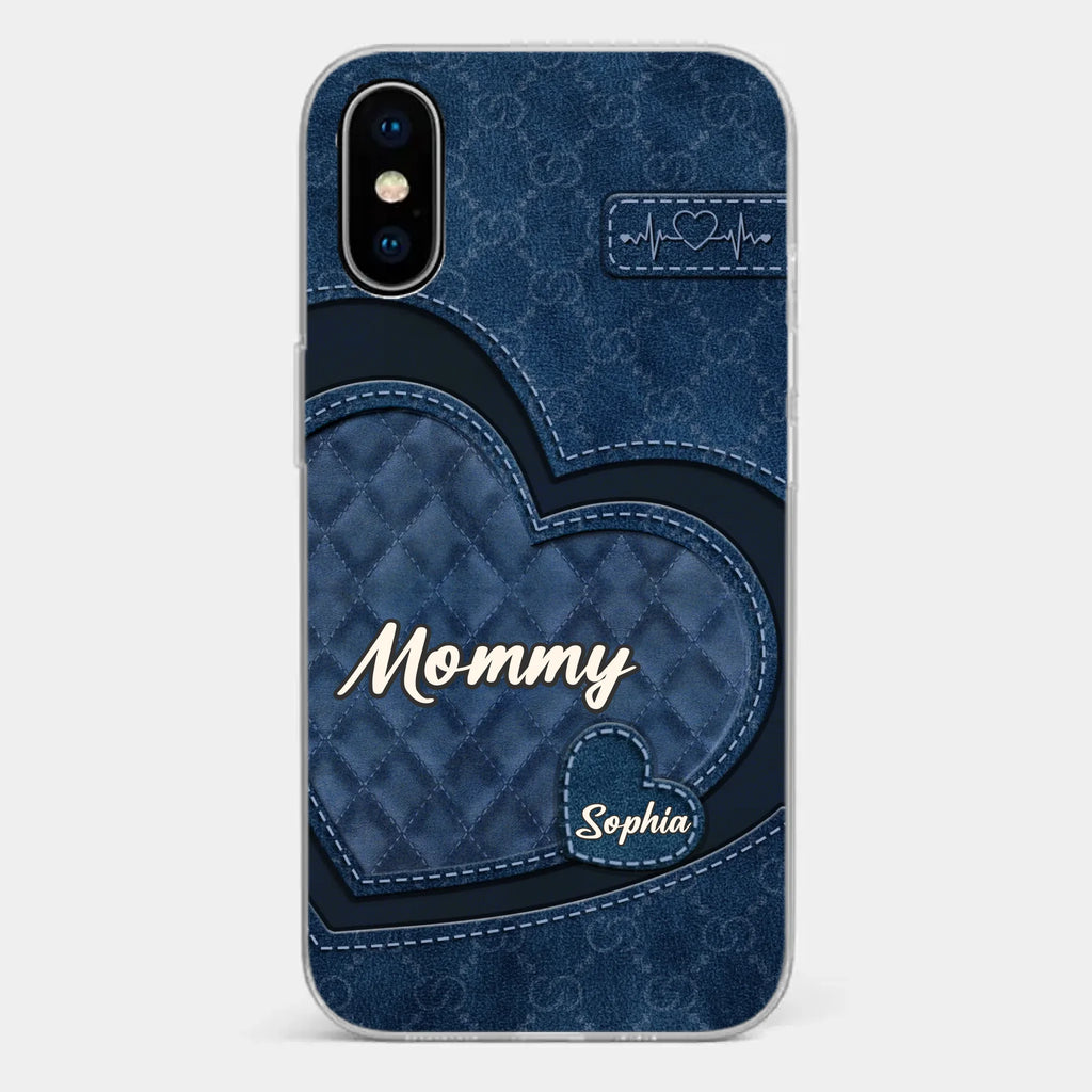 Thank You For Every Hug And Act Of Love - Family Personalized Custom Clear Phone Case - Gift For Mom, Grandma