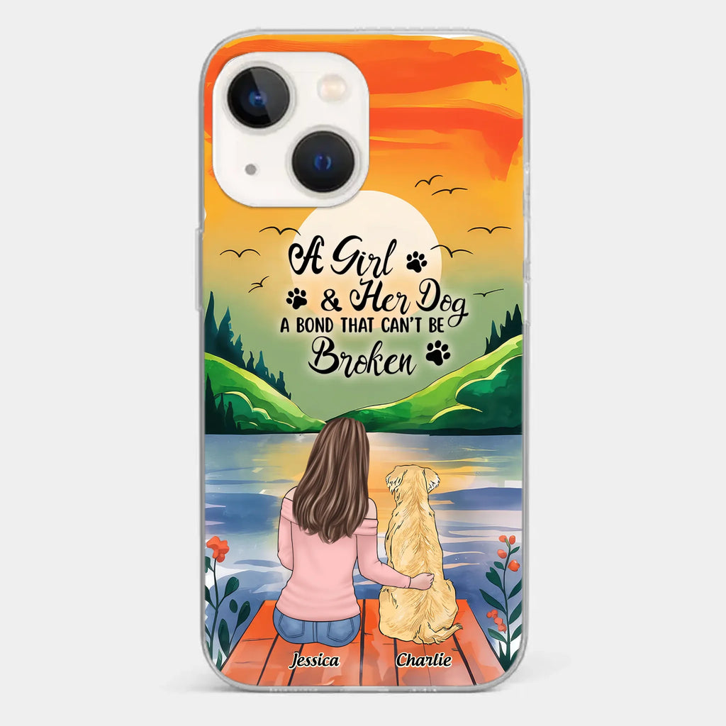 Paw-some Love - Dog Personalized Custom Clear Phone Case - Gift For Pet Owners, Pet Lovers