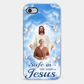 Custom Photo Beautiful As A Bright Shining Star - Memorial Personalized Custom Clear Phone Case - Sympathy Gift For Family Members