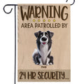 Fierce Love, Fearless Guard - Dog Personalized Custom Flag - Gift For Pet Owners, Pet Lovers