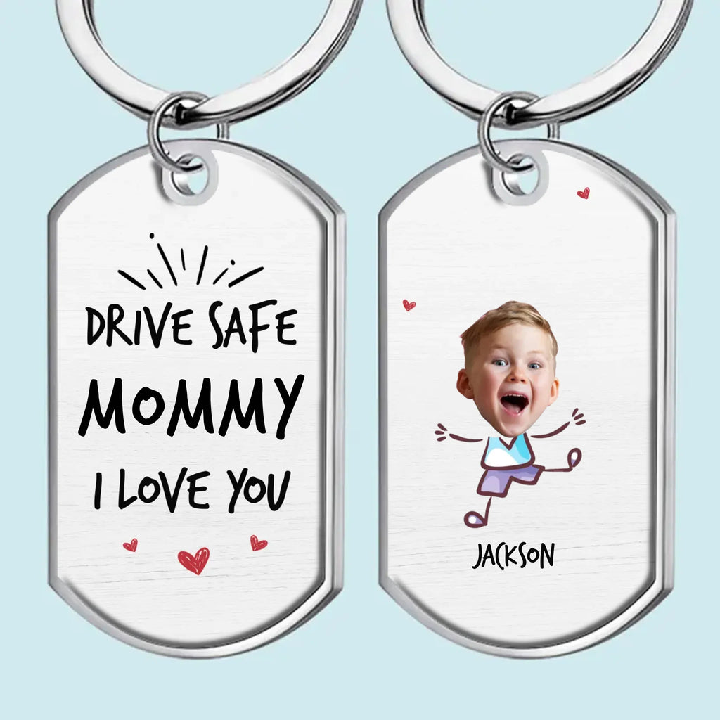 Custom Photo Meaningful Keepsakes For Your Cherished Ones - Family Personalized Custom Keychain - Mother's Day Gift For Family Members