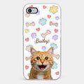 Custom Photo Keep Calm And Pet A Cat - Dog & Cat Personalized Custom 3D Inflated Effect Printed Clear Phone Case - Gift For Pet Owners, Pet Lovers